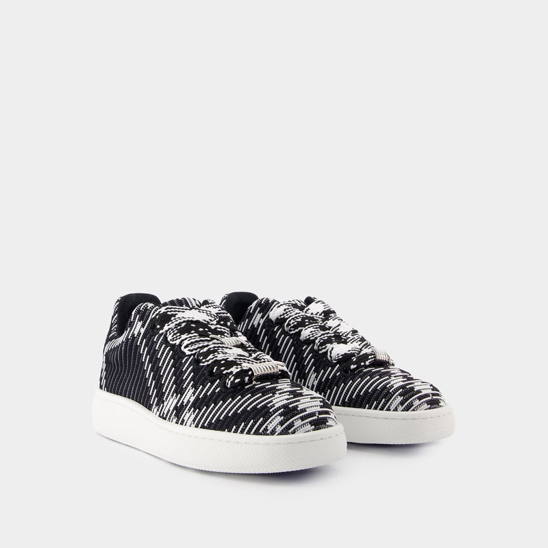 Sneakers LF Box Knit - Burberry - Synthétique - Noir