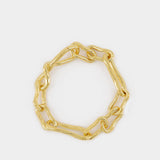 Bracelet Molton Knot Link en Or Plaqué
