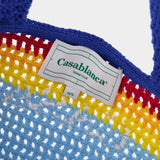 Sac Hobo Crochet Arch - Casablanca - Coton - Multi