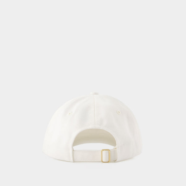 Casquette Stacked Logo - Casablanca - Coton - Blanc