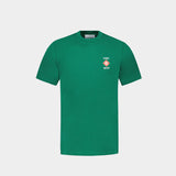 T-Shirt Casa Sport - Casablanca - Coton - Vert