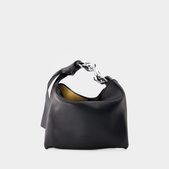 Sac Hobo Small Chain - J.W.Anderson - Cuir - Noir