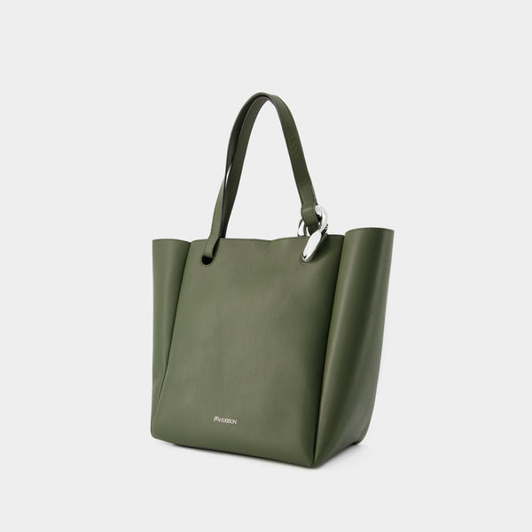 Cabas Chain - J.W.Anderson - Cuir - Kaki