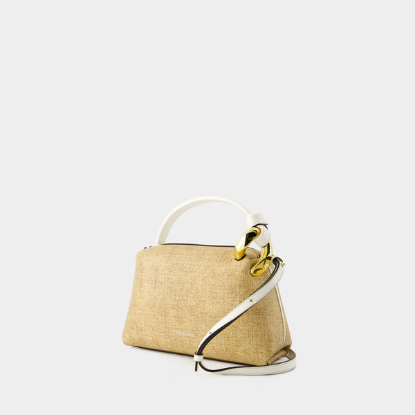 Sac À Bandoulière Small The JWA Corner - J.W. Anderson - Cuir - Sand