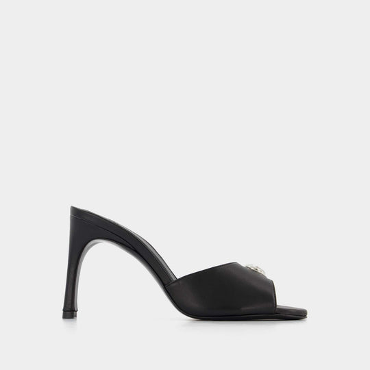 Mules Logo - Coperni - Cuir - Noir