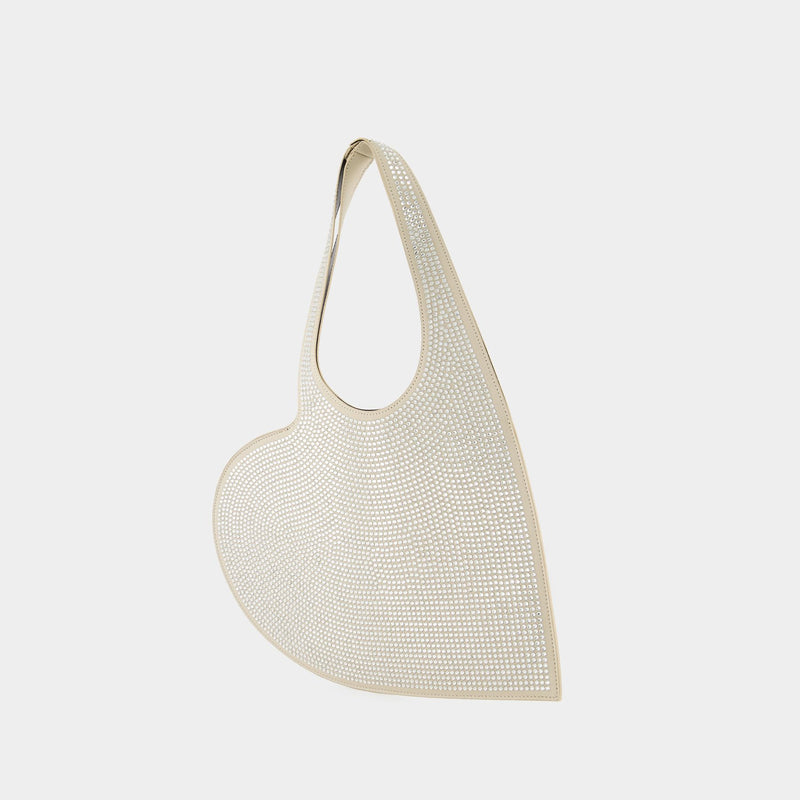 Tote Bag Mini Heart - Coperni - Coton - Beige