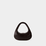 Sac Baguette Swipe - Coperni - Cuir - Marron