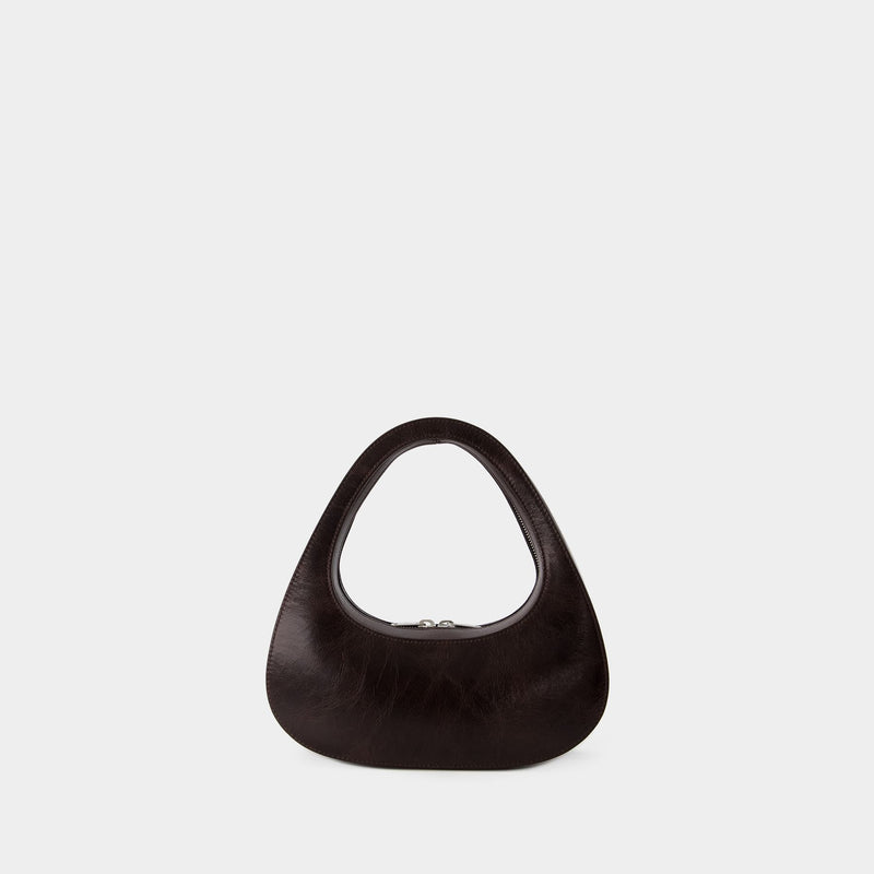 Sac Baguette Swipe - Coperni - Cuir - Marron