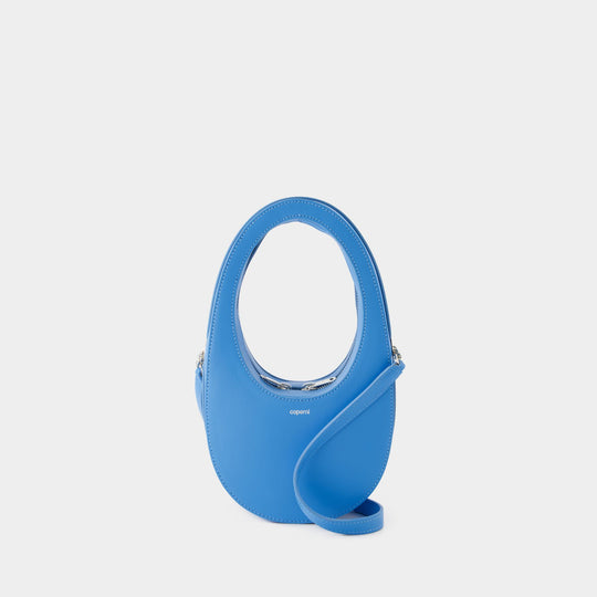 Sac À Bandoulière Mini Swipe - Coperni - Cuir - Bleu