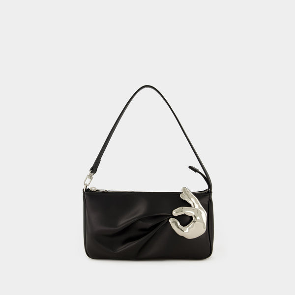 Sac Porté Épaule Emoji Ok - Coperni - Cuir - Noir