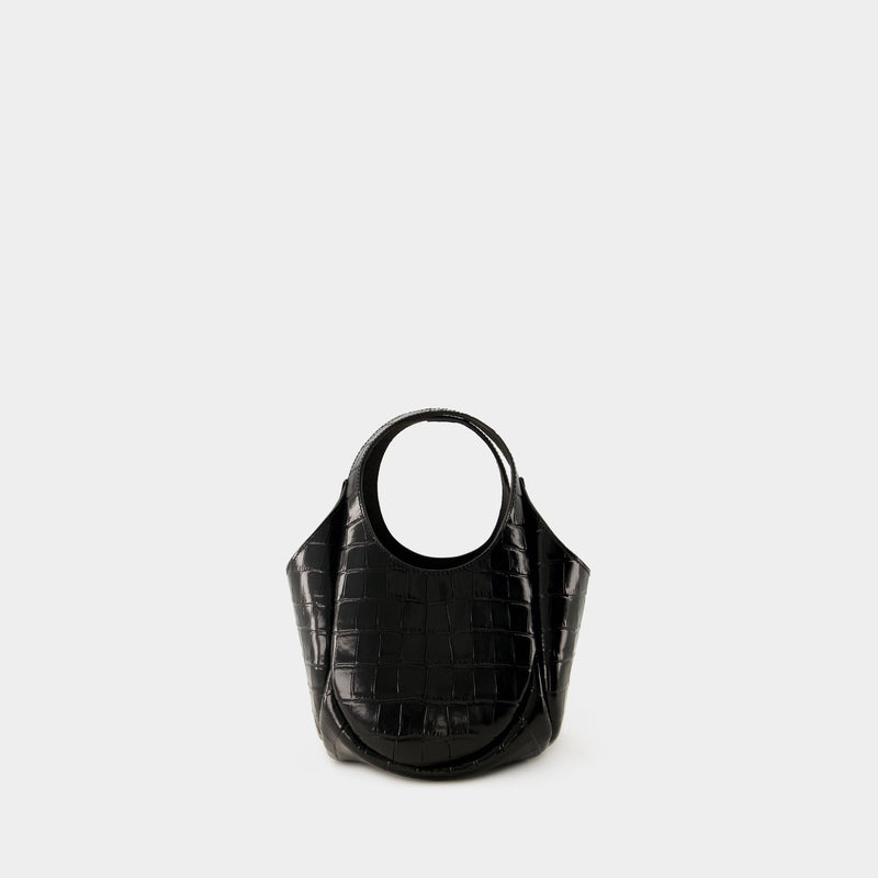 Cabas Mini Bucket Swipe - Coperni - Cuir - Noir