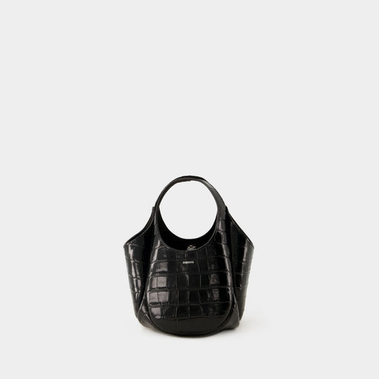 Cabas Mini Bucket Swipe - Coperni - Cuir - Noir