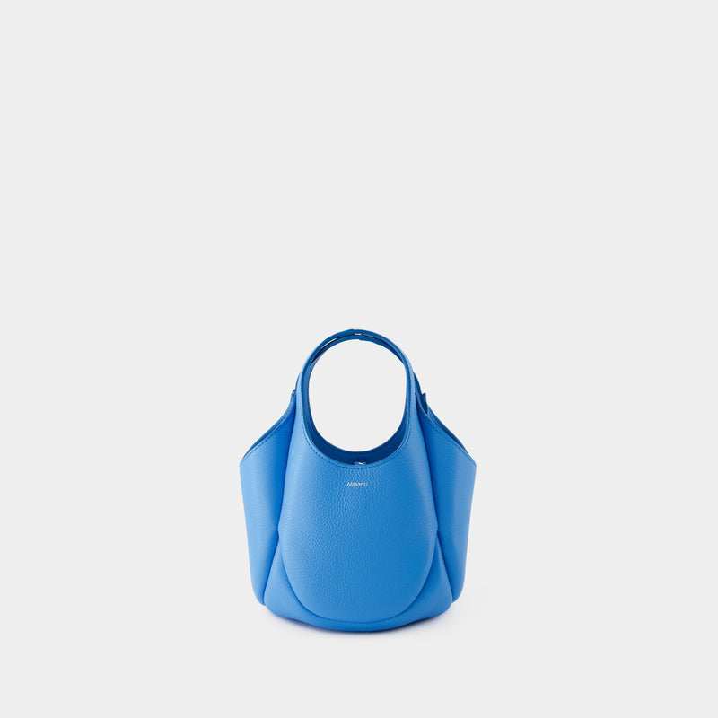 Cabas Mini Bucket Swipe - Coperni - Cuir - Bleu