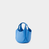 Cabas Mini Bucket Swipe - Coperni - Cuir - Bleu