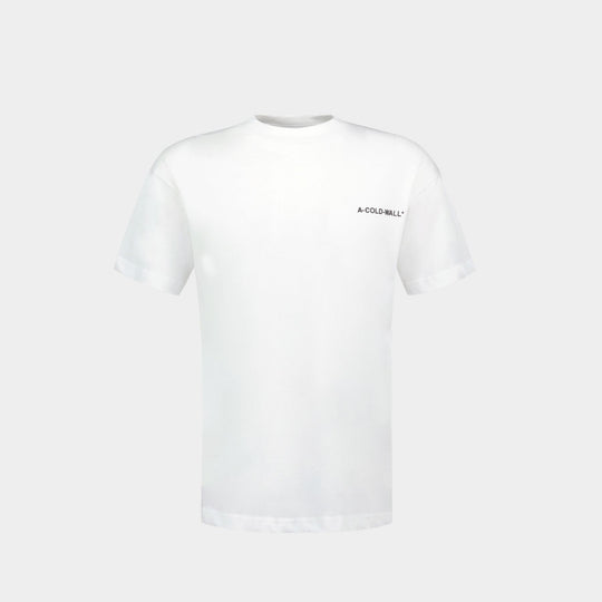 T-Shirt Essentials Small Logo - A Cold Wall - Coton - Blanc