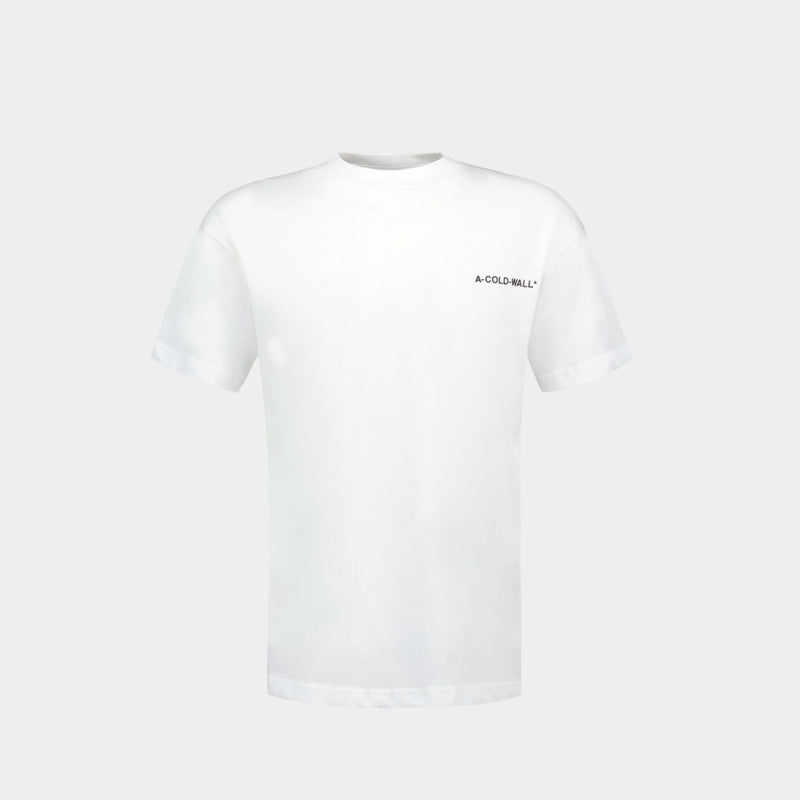 T-Shirt Essentials Small Logo - A Cold Wall - Coton - Blanc
