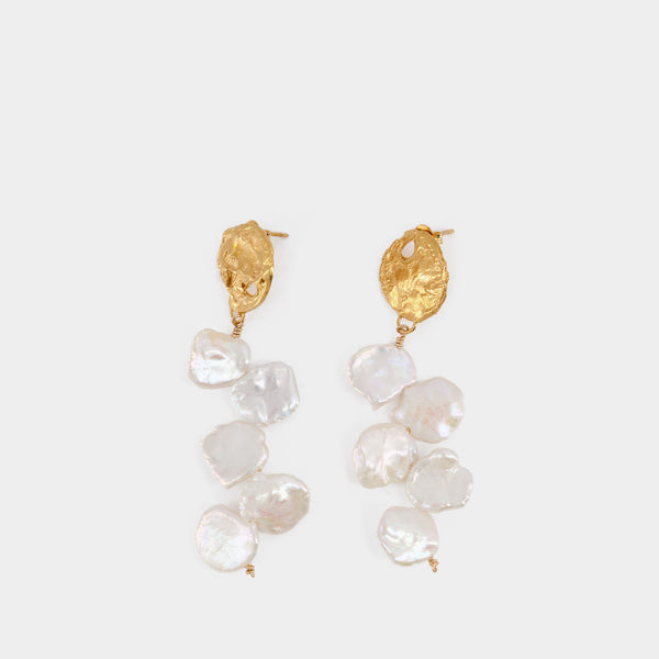 Boucles d'Oreilles La Jetée en Or