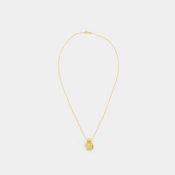 Collier Médaillon The Medium Sun Salutations - Alighieri - Doré
