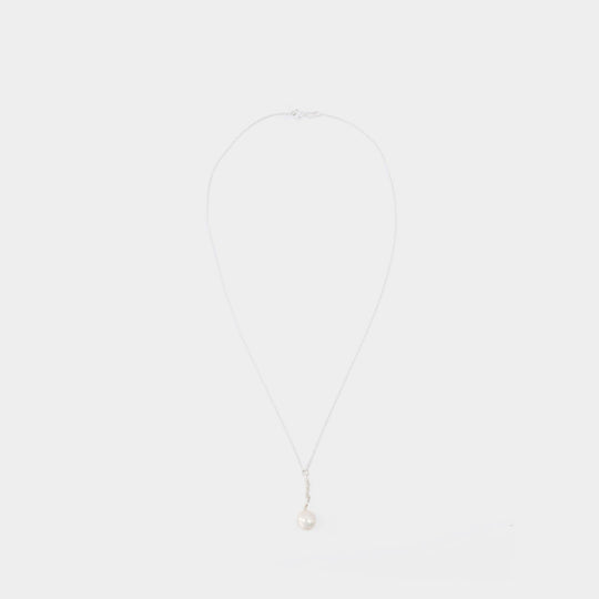 Collier Lustre of the moon en argent