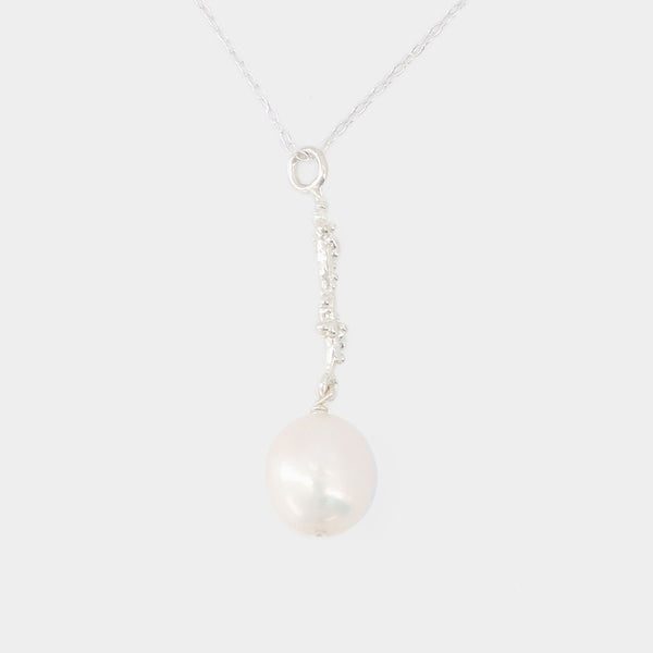 Collier Lustre of the moon en argent