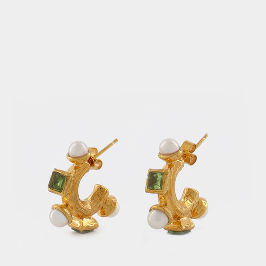 Boucles d'Oreilles The Traveller'S Path en Or