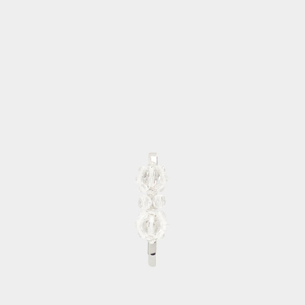 Barrette Mini Flower - Simone Rocha - Cristal - Blanc