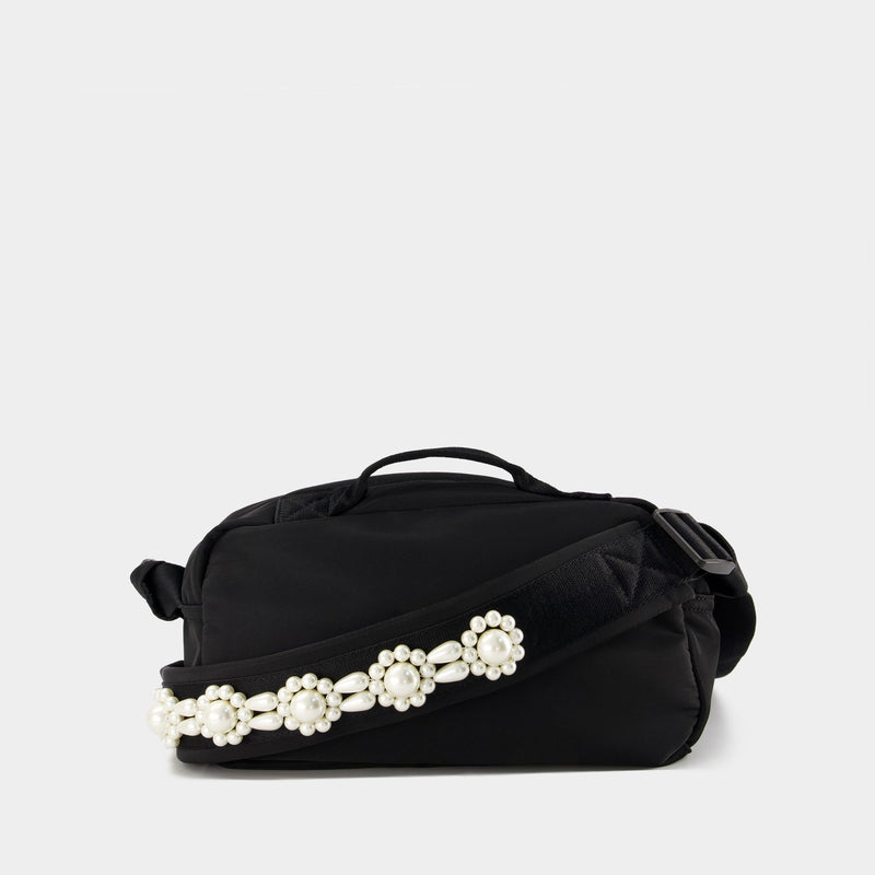 Sac à Bandoulière Bow Bag - Simone Rocha - Nylon - Noir