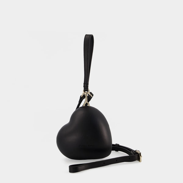 Sac Micro Heart - Simone Rocha - Cuir - Noir