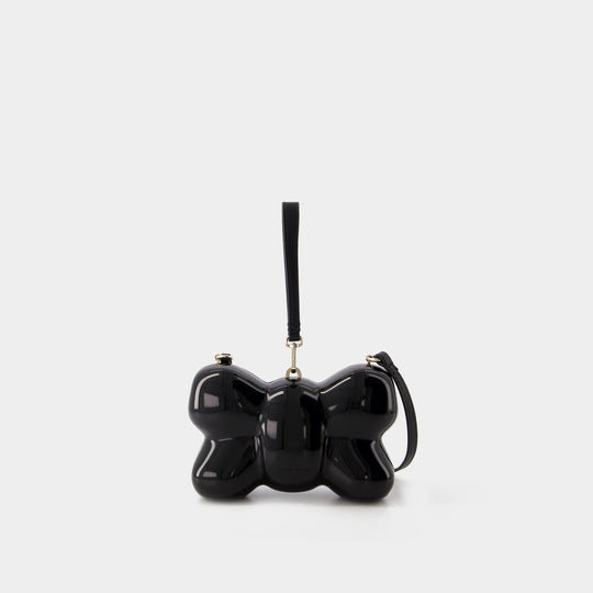 Sac à  Bandoulière Bow Bag - Simone Rocha - Cuir - Noir