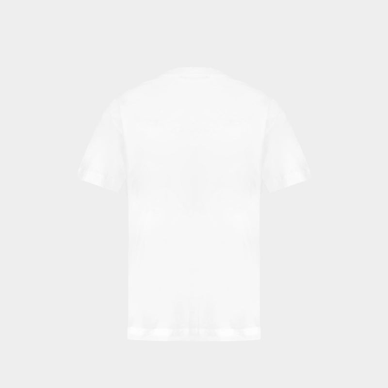 T-Shirt Avec Imprimé Gâteau - Simone Rocha - Coton - Blanc