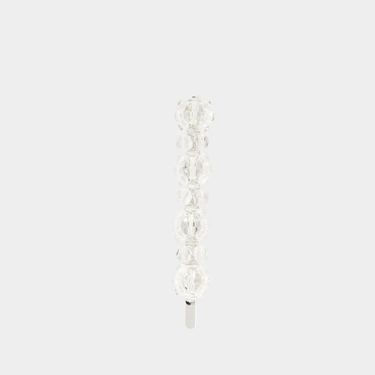 Barrette Flower - Simone Rocha - Cristal - Blanc