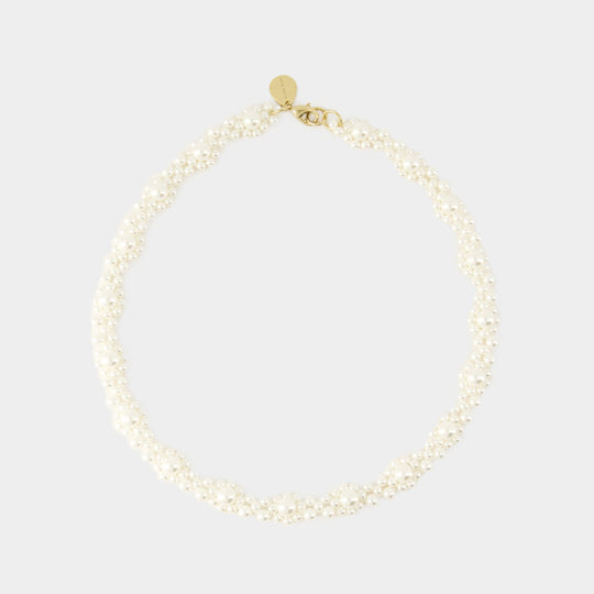 Collier Crystal Daisy - Simone Rocha - Polyester - Perle
