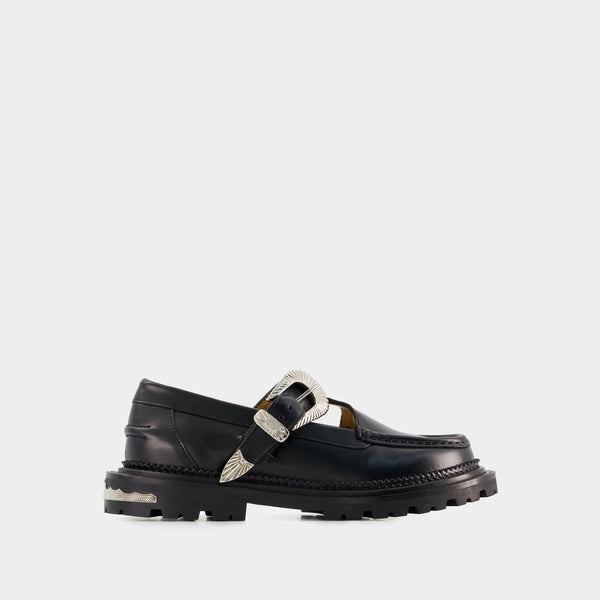 Bottines Aj1278 - Toga Pulla - Cuir - Noir