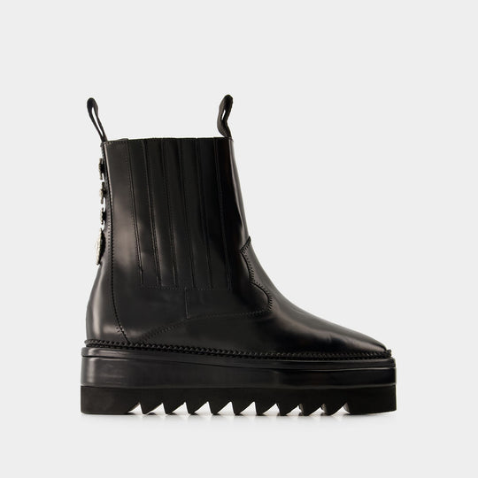 Bottes Aj1311 - Toga Pulla - Cuir - Noir