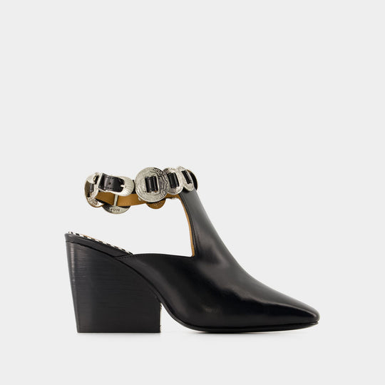 Bottines Aj1308 - Toga Pulla - Cuir - Noir