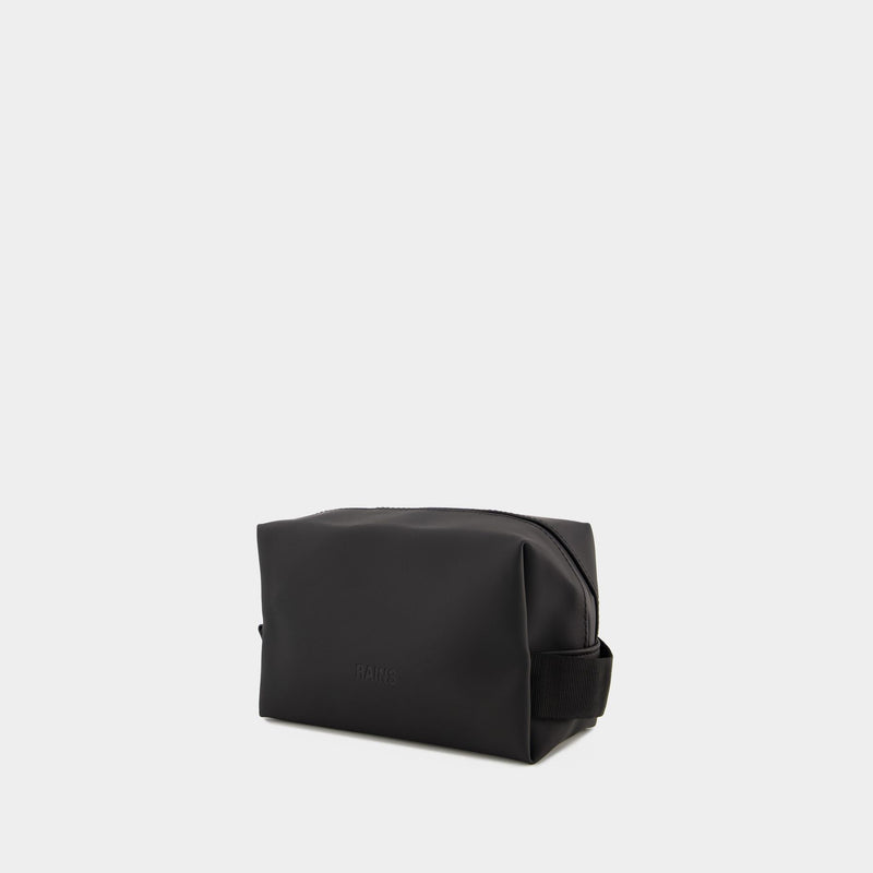 Pochette Wash Small - Rains - Synthétique - Noir