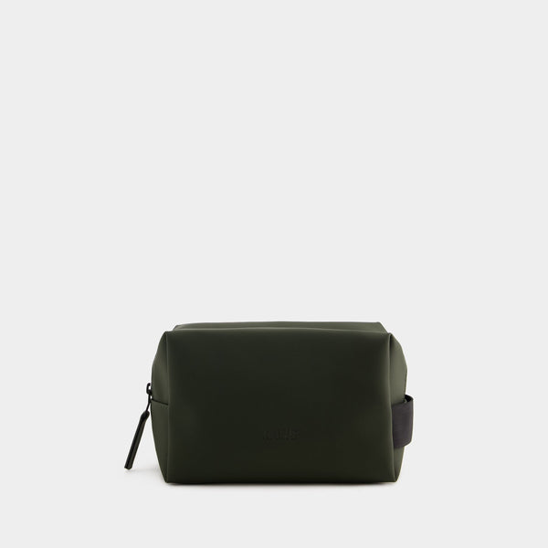 Trousse De Toilette Small - RAINS - Synthétique - Vert