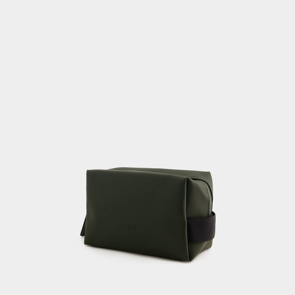 Trousse De Toilette Small - RAINS - Synthétique - Vert