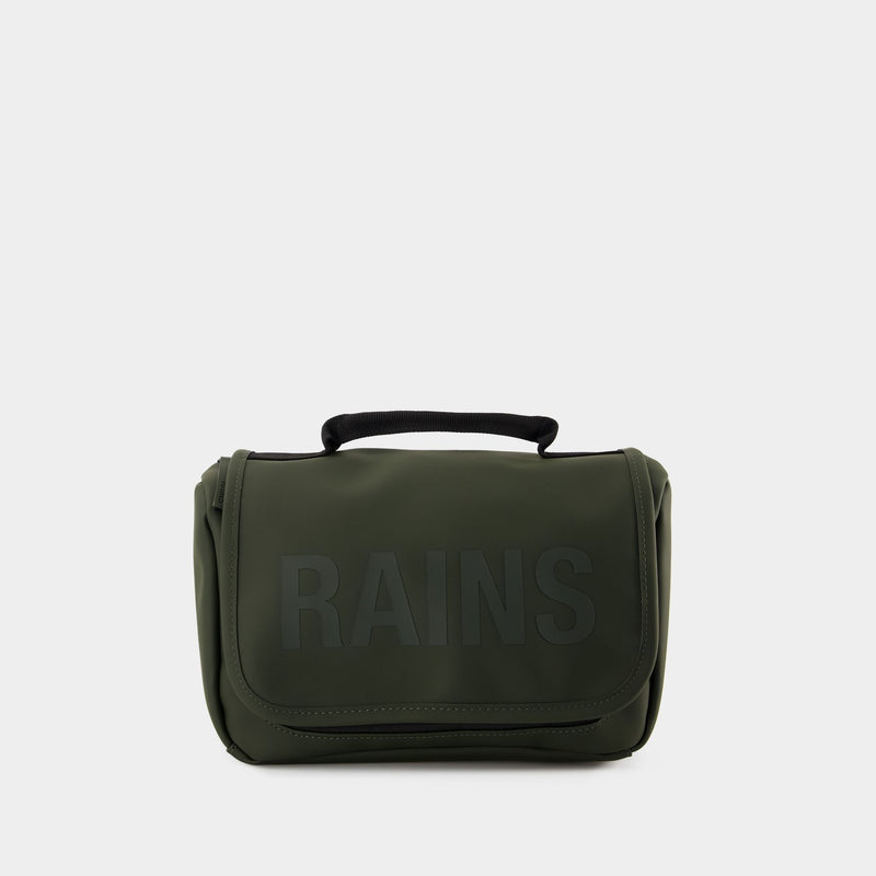 Sac Texel Wash Bag - Rains - Synthétique - Vert