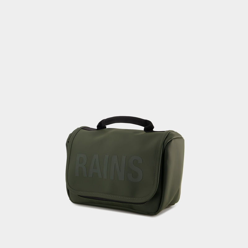 Sac Texel Wash Bag - Rains - Synthétique - Vert