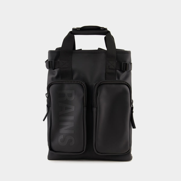 Sac À Dos Texel - RAINS - Synthétique - Noir