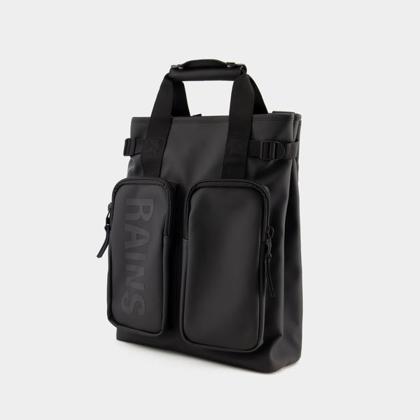 Sac À Dos Texel - RAINS - Synthétique - Noir