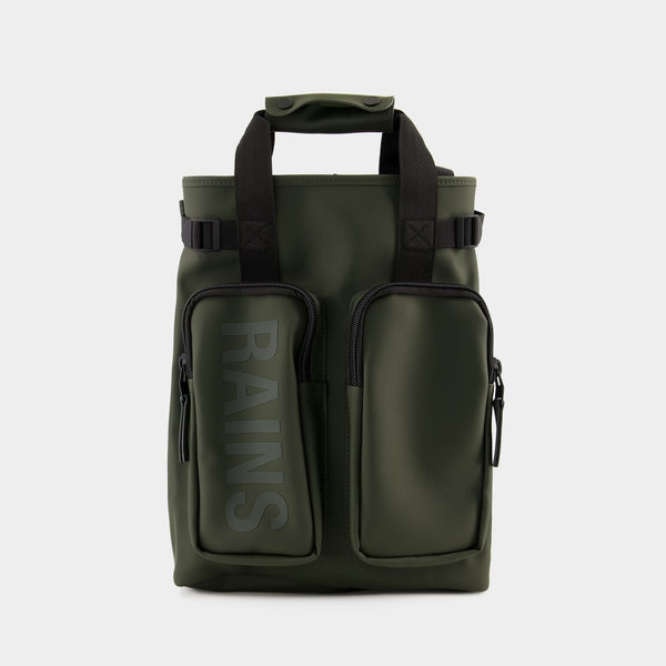 Sac À Dos Texel - RAINS - Synthétique - Vert