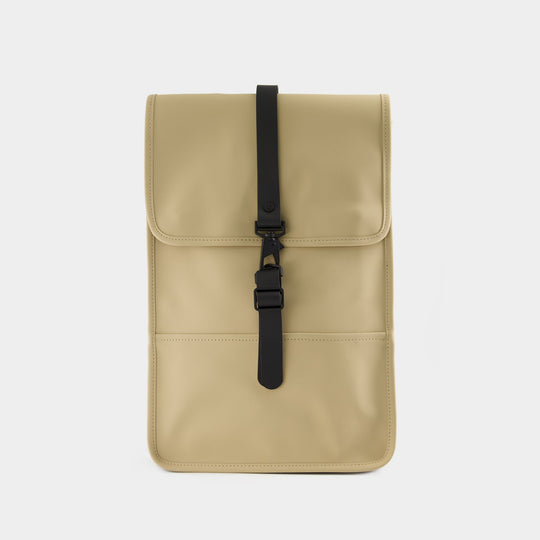 Sac À Dos Mini W3 - RAINS - Synthétique - Beige