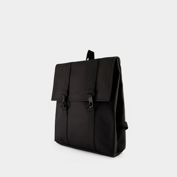Sac À Dos Msn Mini - RAINS - Synthétique - Noir