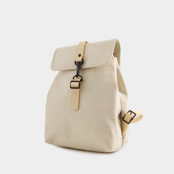 Sac À Dos Bucket - RAINS - Synthétique - Blanc
