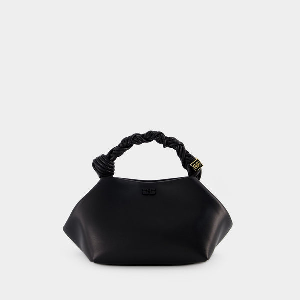 Sac à bandoulière Bou - Ganni - Cuir - Noir