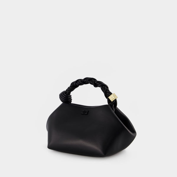 Sac à bandoulière Bou - Ganni - Cuir - Noir