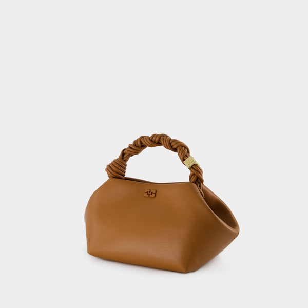 Sac à bandoulière Bou - Ganni - Cuir - Marron