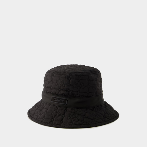 Bob Quilted Tech - Ganni - Synthétique - Noir